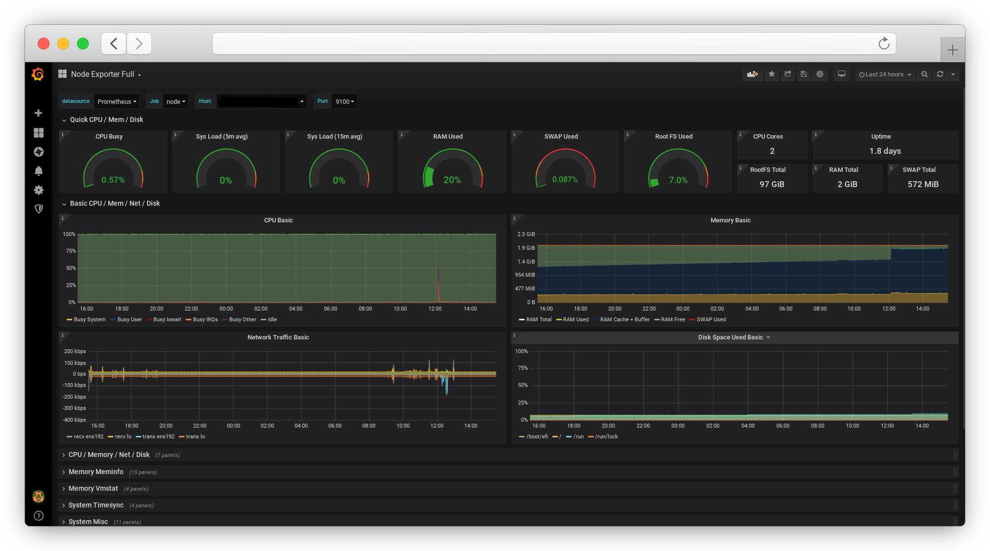 Визуализируйте данные из различных источников с удобным инструментом  Grafana | Каталог приложений Beget